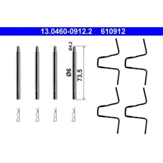 ATE Zubeh?rsatz f?r Bremsbel?ge hinten Mercedes /8 123 S-Klasse Sl