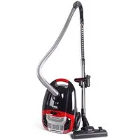 FAKIR Bodenstaubsauger FAKIR Red Vac Power HEPA 13 Filter Sauger 700 Watt rot, 700 W, beutellos