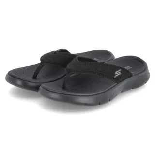 Skechers Zehentrenner HOLLY  Schwarz - Gr. 36 -  Textil und Synthetik
