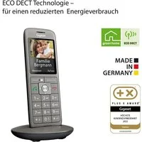 Gigaset CL660HX Schnurloses DECT-Telefon (Mobilteile: 1, Design-DECT-Telefon)