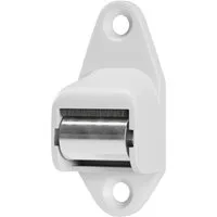 BAUHELD Rollladen-Gurtführung Aufputz Unterputz, Schnelle Montage, Rolladen Gurtwickler für Rolladengurt 14mm & 23mm, Weiß