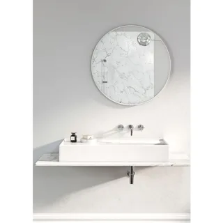 Kludi Nova Fonte Roh- und Feinbau-Komplettset 201460520 chrom, für Waschtisch-Dreiloch-Armatur, Ausladung 240 mm