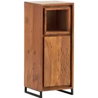 massivum Unterschrank Maddox Massivholz Badschrank
