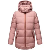 Navahoo Winterjacke Wattewölkchen Modische Damen Steppjacke mit kontrastfarbenen Details