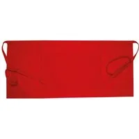 Macma Kochschürze Servierschürze / Größe: ca. 89x40cm / Farbe: rot