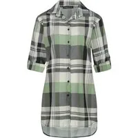 CLOUD 5IVE Klassische Bluse CLOUD 5IVE Turn Up 3/4 Arm Bluse kariert BIG