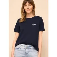 STREET ONE STUDIO T-Shirt aus reiner Baumwolle