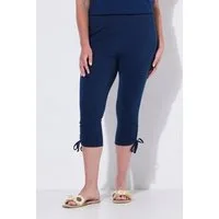 Angel of Style Leggings Capri-Leggings Saum mit Bindeband