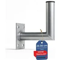 PremiumX SAT-Halterung 25-30cm Wandhalter Stahl verzinkt SAT Wand Halterung