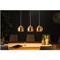 riess-ambiente Hängeleuchte GOLDEN BALL gold, ohne Leuchtmittel, Wohnzimmer · Metall · Esszimmer · Modern Design