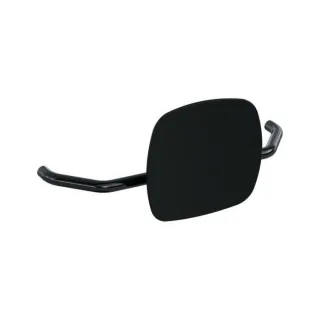 Hewi 801 Rückenstütze 801.51.907390 Wandabstand 230mm, Lehne tiefschwarz, tiefschwarz