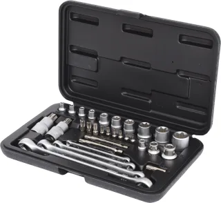 KS Tools 1/4"+3/8"+1/2" Torx-Steckschlüssel-Satz, 31-tlg - 911.4302