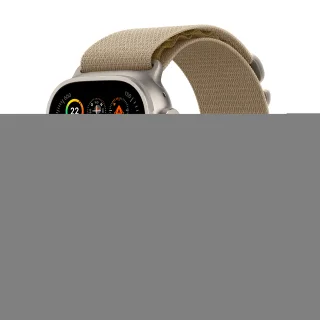 Apple Watch Ultra 2 Natur mit Alpine Loop Small Mandel | mx4e3fd/a |