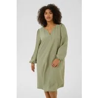 KAFFE Curve Blusenkleid Kleid KCniki Große Größen