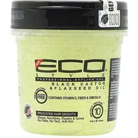 Eco Styler Haargel Eco Style Professional Styling Gel Black Castor & Flaxseed Oil 236ml