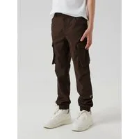 Name It Cargohose NKMRYAN – für Jungen mit verstellbarem Bund und Stretchkomfort unifarben, casual, regular fit, Twill