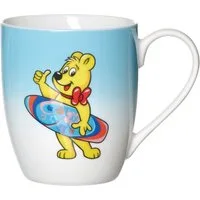 Ritzenhoff & Breker Becher HARIBO Sport, Surfer, 500 ml, 1-tlg., Porzellan, spülmaschinenfest