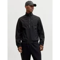 Jack & Jones Softshelljacke JJEPARKER SOFTSHELL BOMBER SN Softshelljacke, aus Polyester, modischer Fit, mit Brust-Reißverschluss