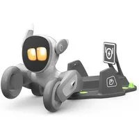 Loona Robotertier Intelligenter Roboterhund, Heimüberwachung, Tolles Geschenk, Stimmen- & Gestensteuerung, Smarte AI ChatGPT-4o, mit Ladestation