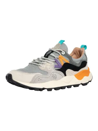 Flower Mountain Yamano Wildleder-Sneaker, Weiß