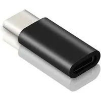 Alpha Electronics USB C zu Iphone Adapter zu USB C, 8Pin, schwarz, leicht und kompakt
