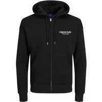 Jack & Jones Kapuzensweatjacke Sweat Zip Hood mit 3D-Schriftzug