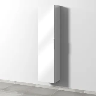 Sanipa 3way Hochschrank mit 1 Tür, Weiß-Glanz UF11078