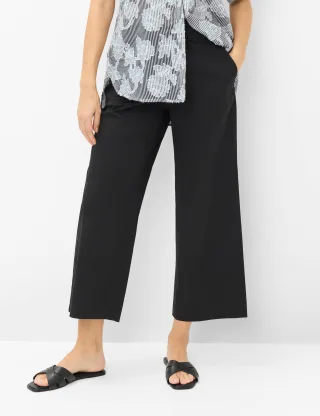 Brax Damen Culotte Style MAINE S BLACK, schwarz, Gr. 38K