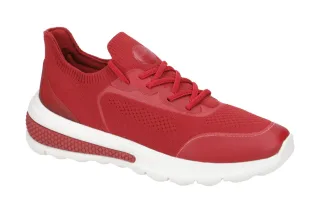 Geox D35THA SPHERICA ACTIF A Damen Sport Slipper rot dk red Memory Foam