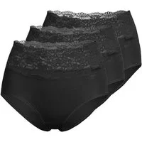 Nina Von C. Taillenslip 3er Pack Romance (Spar-Set, 3-St) Taillen Slip - Atmungsaktiv - Details aus floraler Spitze