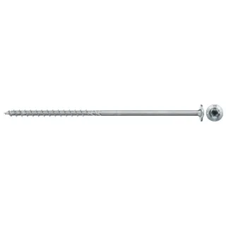Fischer Spanplattenschraube 6,0x160 PowerFast FPF II WTP BC, Tellerkopf, Innenstern TX, Teilgewinde - 561799