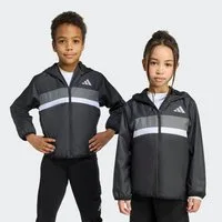 adidas Sportswear Windbreaker TIBERIO KINDER für Kinder, mit Reißverschluss, sportlicher Stil, aus Polyester