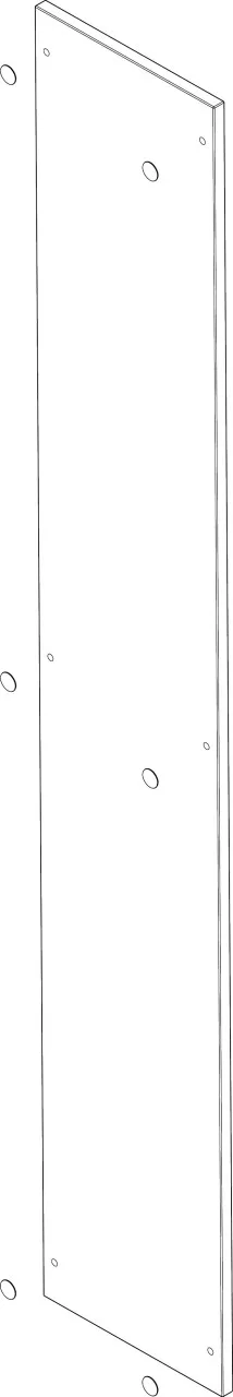 Hansgrohe Xilesa HHS Aufdoppelseite 400x200 Eiche Kaschmir+Abdeck.D14, 92047550 92047550
