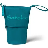 Satch Schulranzen Pencil Slider Deep Petrol (1 Stück), Mäppchen, Stifthalter, Etui