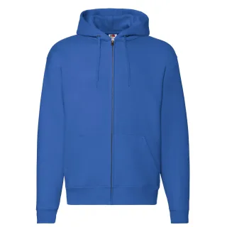 Fruit of the Loom - "Premium" Hoodie mit durchgehendem Reißverschluss für Herren (Königsblau)