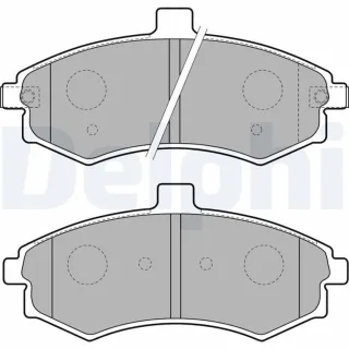 Delphi Bremsbel?ge vorne Hyundai Elantra Matrix Kia Cerato