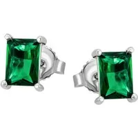 Firetti Paar Ohrstecker Schmuck Geschenk Silber 925 Ohrschmuck, mit Glasstein