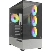 Sharkoon PC-Gehäuse Sharkoon AK7 ARGB, Tower-Gehäuse, (Tempered Glass