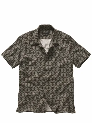 Mey & Edlich Herren Resort-Rhythmus-Hemd Beige 55 % Baumwolle, 45 % Leinen