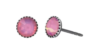 konplott - Ohrstecker - Black Jack pink
