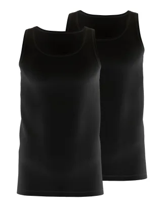 CALIDA - HERREN Athletic-Shirt schwarz - Gr. - L
