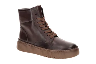 Gabor Damen Stiefeletten 8014.03.008 in Braun Saddle - Bequeme Keilabsatzschuhe