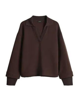 Opus - Sweatshirt im weichen Viskose Mix - Gyha beige - Gr. - 36