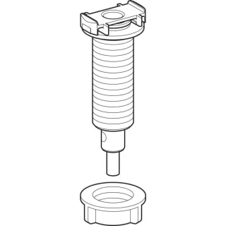 Geberit Kabelzug mit Drehknopf 241684001