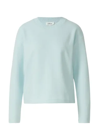 s.Oliver - Sweatshirt türkis - Gr. - 42