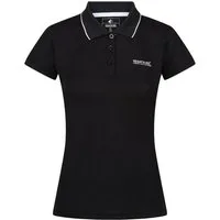 Regatta Poloshirt Poloshirt mit Marken-Logo und -schriftzug auf der Vorderseite