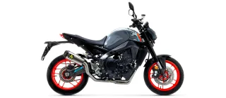 Sport Auspuff Komplettanlage WORKS TITAN Yamaha MT-09 Bj.2021-2023 RN69 EURO5 +Kat eintragungsfrei