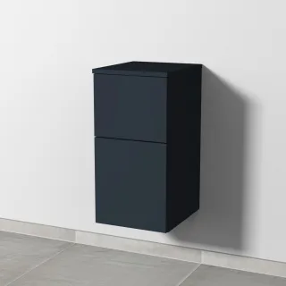 Sanipa 3way Unterschrank mit 2 Auszügen, Marine-Matt, SP1421R SP1421R