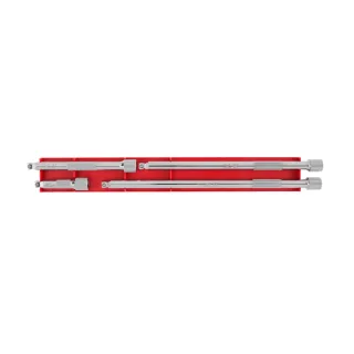 Milwaukee 1/4" Schwenk-Verlängerung, 4-teiliges Set - 4932480640