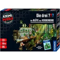 Kosmos Puzzle Krimipuzzle Die drei ??? Die Blüte des Verderbens, 300 Puzzleteile, Made in Germany